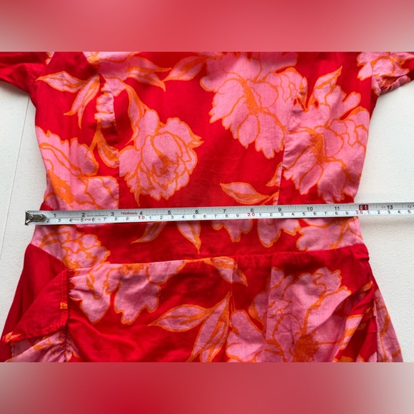 Olivaceous Tropical Print Dress Size Small - Picture 6 of 10